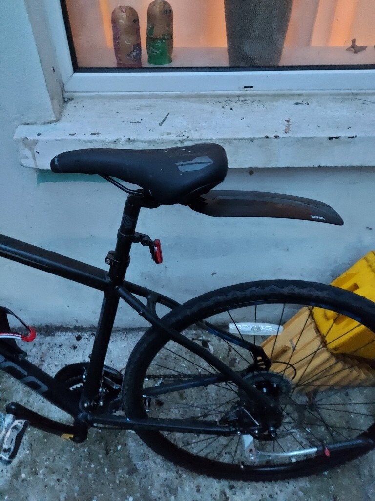 Carrera hybrid bike medium size,cost 